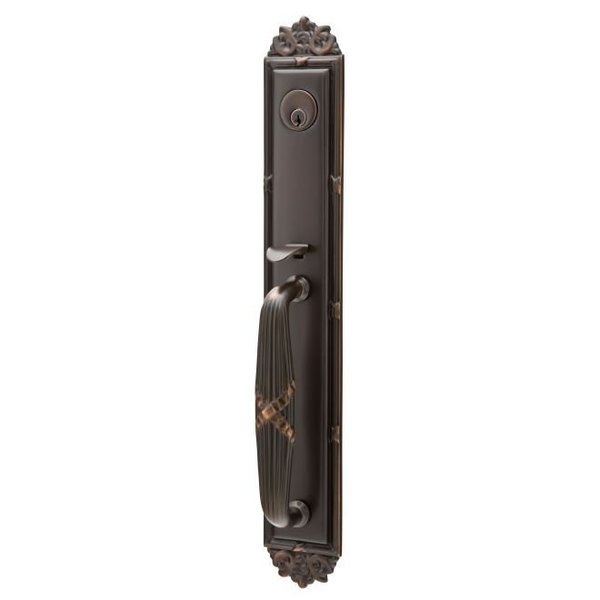 Oil Rubbed Bronze Handleset 4901GTUS10B, Emtek, Mfr#: 4901GTUS10B